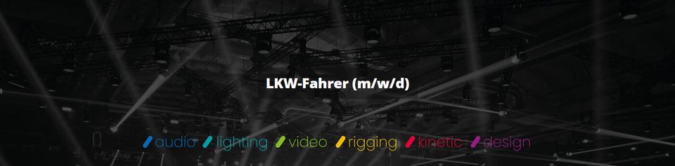 Berufskraftfahrer / Kraftfahrer / LKW-Fahrer (m/w/d) in Wuppertal