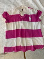 Ralph Lauren T-Shirt weiß/pink Eimsbüttel - Hamburg Lokstedt Vorschau