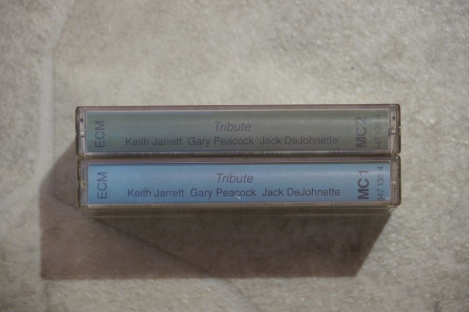 Keith Jarrett Trio - Tribute - ECM 1420/1421 / 2 Kassetten/Tapes in Springe