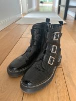 Winter Stiefel Lack in Croco Optik Nordrhein-Westfalen - Troisdorf Vorschau