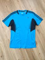 Adidas clima cool Gr. S Sportoberteil Sportshirt in blau schwarz Niedersachsen - Syke Vorschau