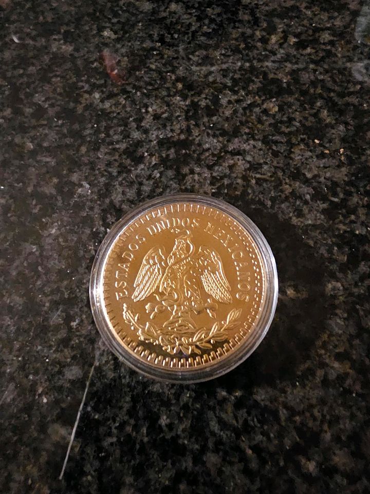 MEXICO 999/1000 GOLDMÜNZE PESOS 37,5 Gr. ORO PURO in Köln