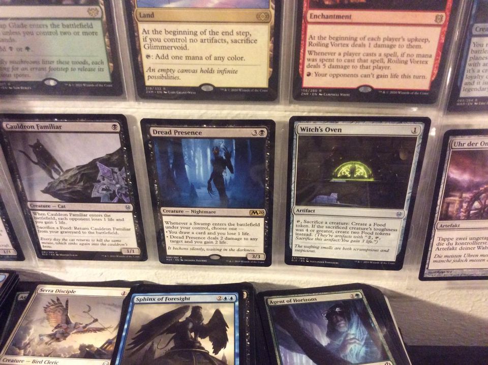 Magic the Gathering Karten Sammlung in Kirchanschöring