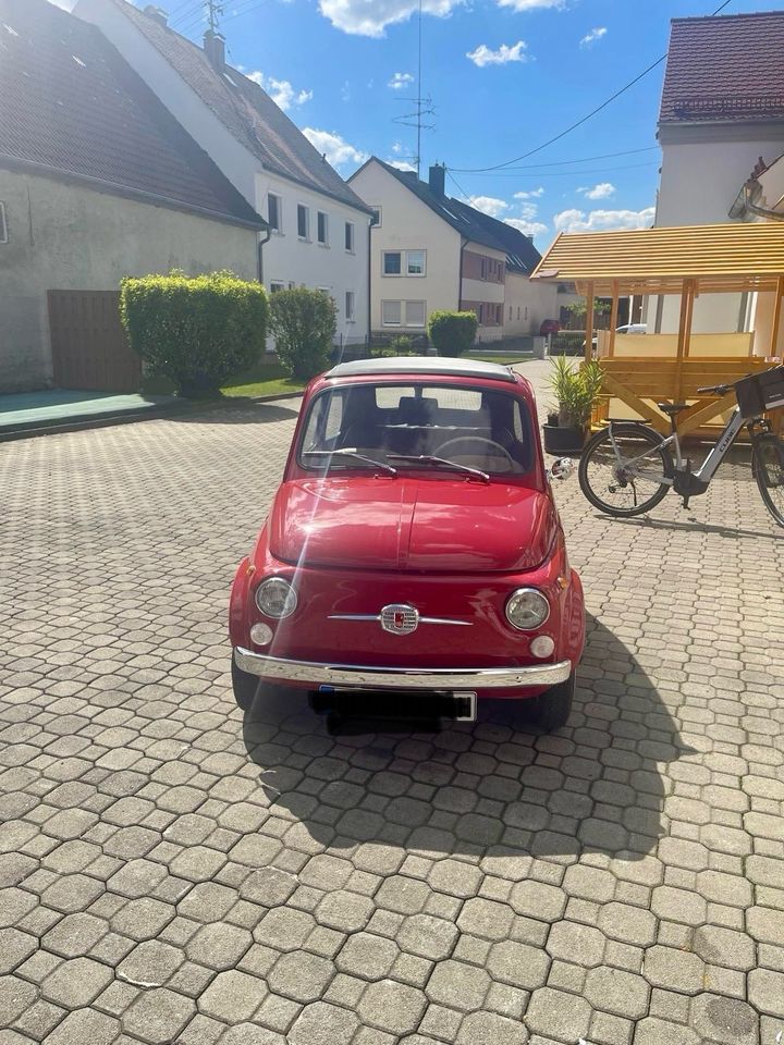 Fiat 500 Oltimer in Kyritz