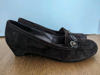 Schuhe von Gabor * Gr 4,5 * braunes Wildleder Kr. München - Ottobrunn Vorschau
