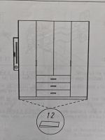 Kleiderschrank Rauch H 236, B 180, T 60 cm Münster (Westfalen) - Angelmodde Vorschau