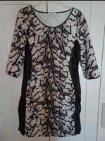 Kleid Gr. 42, Heine, braun, natur, Lederimitateinsatz Bayern - Coburg Vorschau