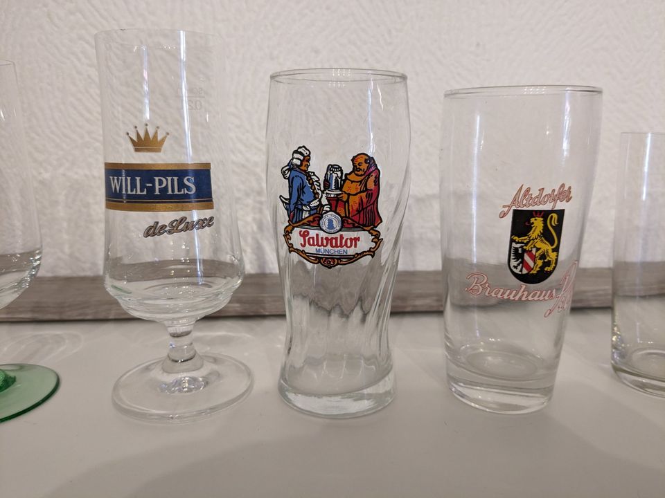 Biergläser-Sammlung zu verkaufen! in Frankenberg (Eder)