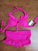 Pinker Bikini mit Rüschen, Kenneth Cole, Größe S/M, NEU Nordrhein-Westfalen - Rheine Vorschau