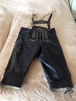 ### Herren-Lederhose mit Verzierungen / Gr. 50 / TOP ### Bayern - Fürstenzell Vorschau