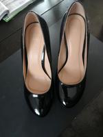 High heels Pumps 41 Lack schwarz Bayern - Mauerstetten Vorschau