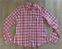 Hollister Bluse Gr. L orange-weiß kariert Bayern - Moosburg a.d. Isar Vorschau