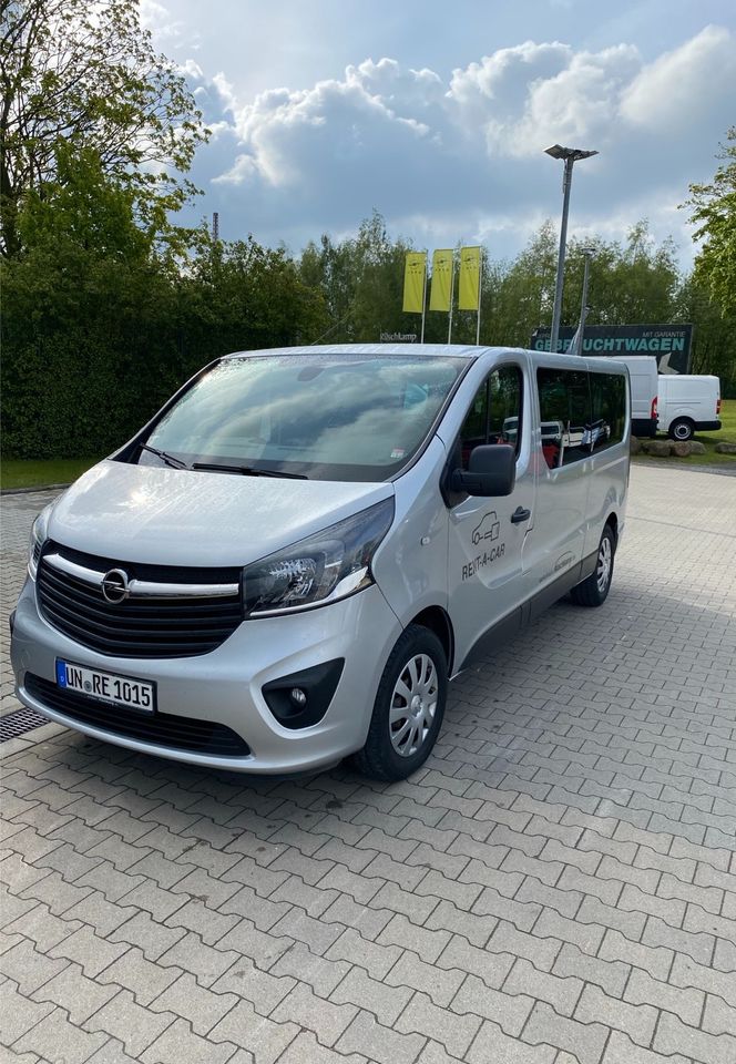 Opel Vivaro 9 Sitzer mieten Vermietung in Lünen