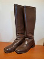 Brown Leather Knee-High Boots (Size 36) Düsseldorf - Derendorf Vorschau