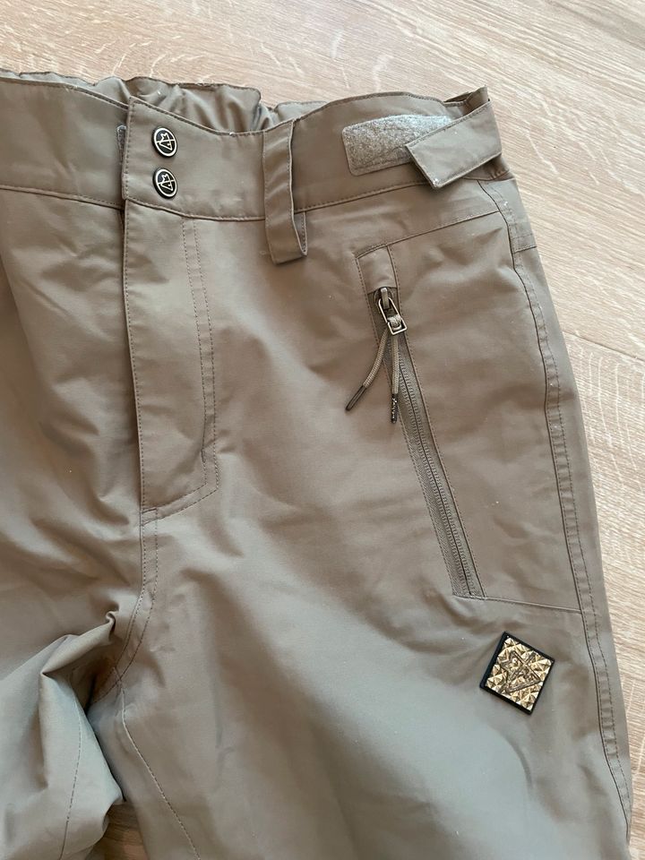 Snowboardhose Skihose Damen Zimstern Gr.S Khaki/Braun neuwertig in Augsburg