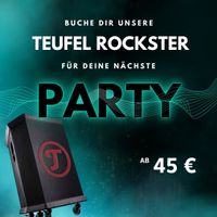 Teufel Rockster/Musikanlage/Feier/Geburtstag/Musikbox/mieten Niedersachsen - Rhauderfehn Vorschau