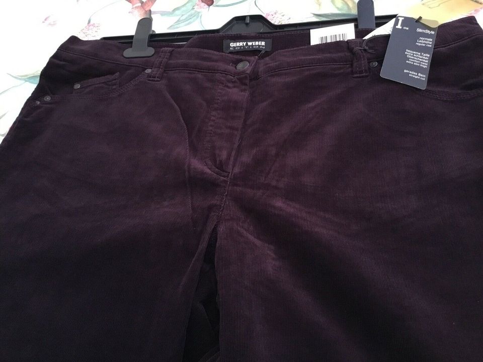 Neue Damen Hose 48 Cord/ 79,95€ neu Gerry Weber in Frankenthal (Pfalz)