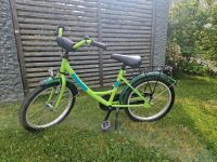 Kinderfahrrad 18 Zoll grün mit Ständer und Gepäckträger Baden-Württemberg - Baltmannsweiler Vorschau