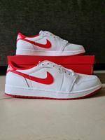 Nike Air Jordan 1 Retro OG  Low weiß rot in EUR 46 neu OVP Hessen - Wetzlar Vorschau