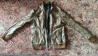 EDC Lederjacke Herren Größe XL braun beschädigt/Riss Bayern - Memmingen Vorschau
