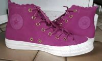 Neue Converse Wildleder, Farbe: Fuchsia/Gold, Gr. 39 Rheinland-Pfalz - Hettenleidelheim Vorschau