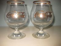 Coca Cola Gläser Schwenker 0,3 L Goldrand Tulpe Cognac 80er Jahre Essen - Essen-Stadtmitte Vorschau