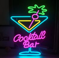 LED Neon Schild Cocktail Bar Lampe Leuchtreklame Wandleuchte Hessen - Bebra Vorschau