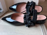 Pollini Sandalen Lack schwarz, gr. 38,5, Leder Vahr - Gartenstadt Vahr Vorschau