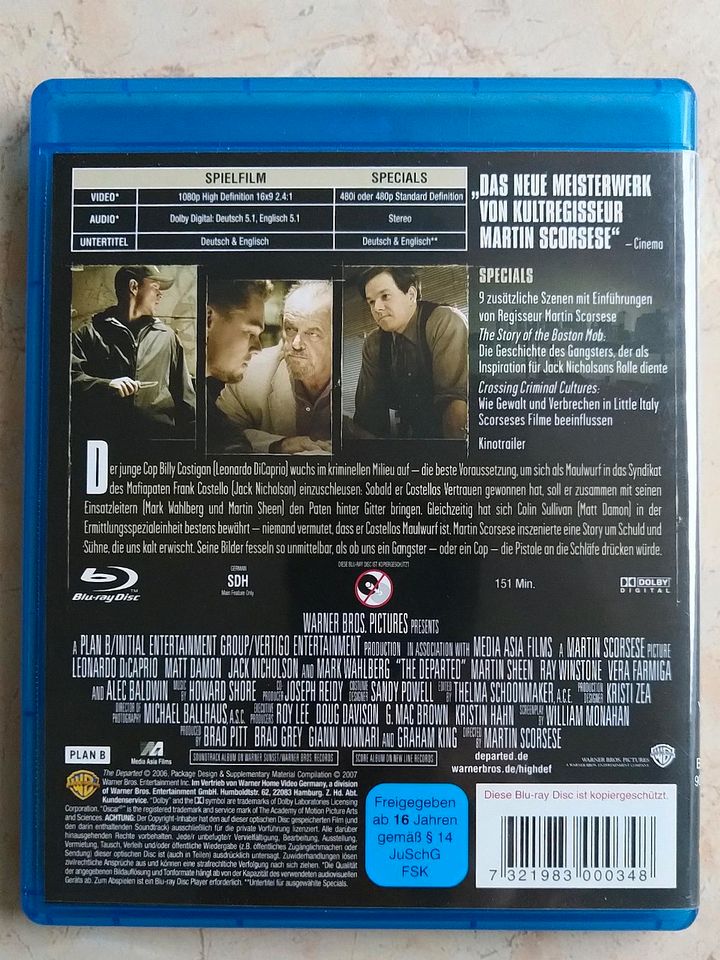Leonardo DiCaprio - Departed Blu-ray in Leichlingen