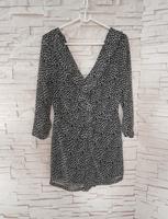 Zara Chiffon Kleid Rüschen Blumenmuster M Leipzig schwarz weiß Leipzig - Kleinzschocher Vorschau
