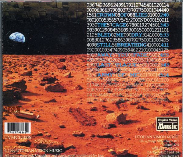 Interzone - Cydonia ''CD'' (Utopian Vision Music Canada) in Herzogenrath
