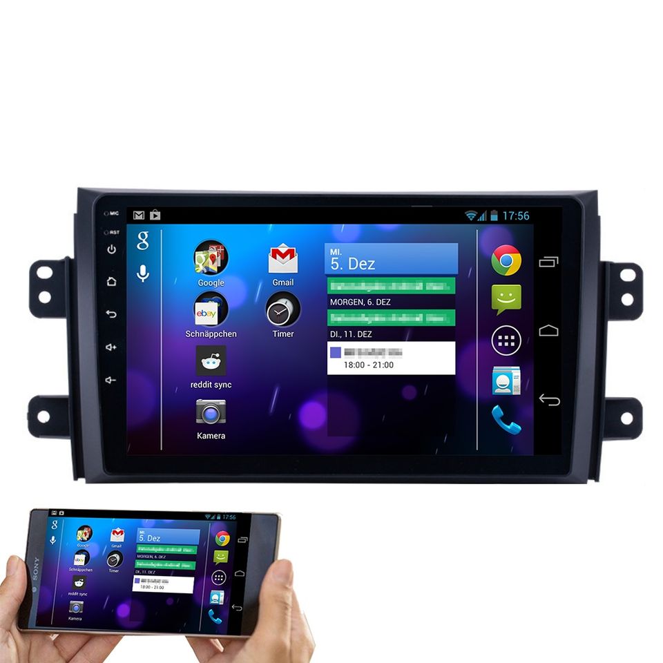 9" Touchscreen Android Autoradio Bluetooth GPS Navi CarPlay für S in Neuss