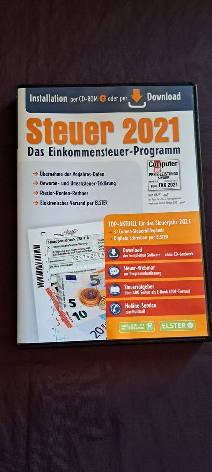 Buhl Data, Aldi Steuer Software für das Jahr 2021,Einkommensteuer in Frankfurt am Main