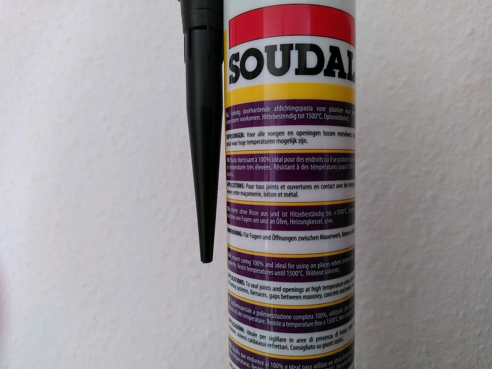 Soudal - High/Haute Temperature - Fugendicht Kamin Ofen in Albstadt