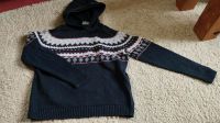 Strickpullover nordischer Stil mit Kapuze in Größe 128 Nordrhein-Westfalen - Solingen Vorschau