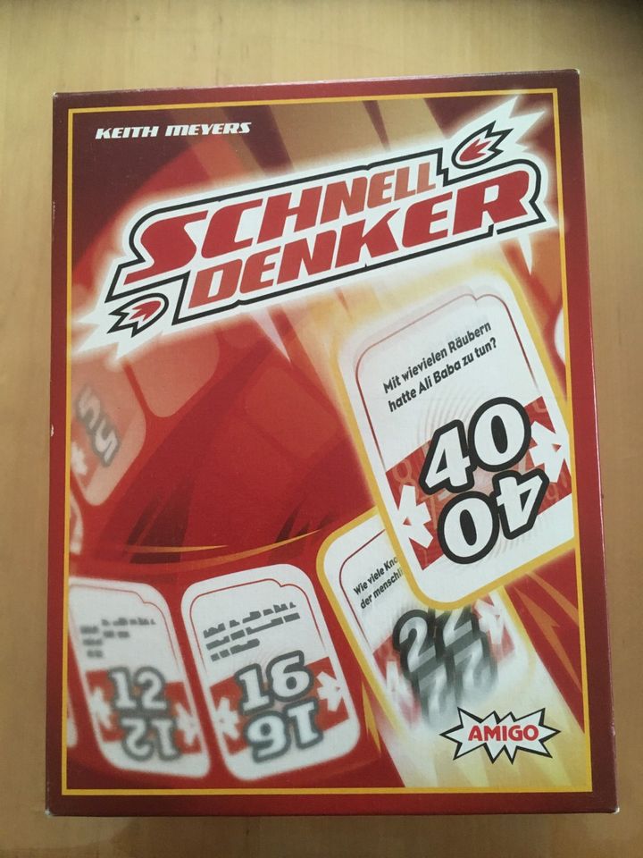 Schnelldenker von Amigo Kartenspiel 6720 in Duisburg