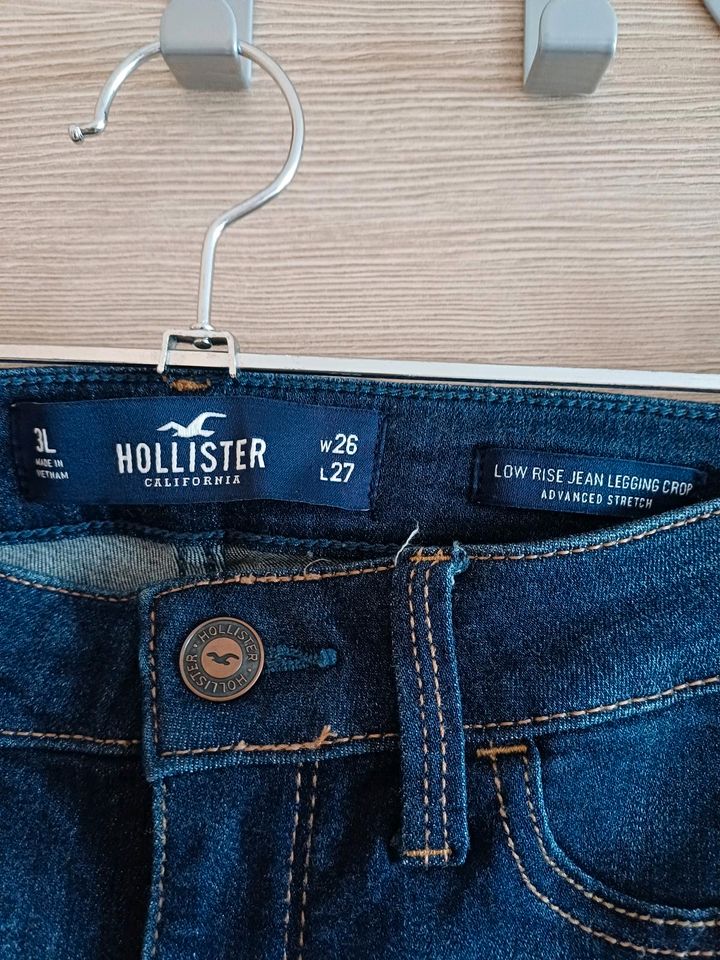Jeans Legging Hollister 26/27 blau in Remscheid