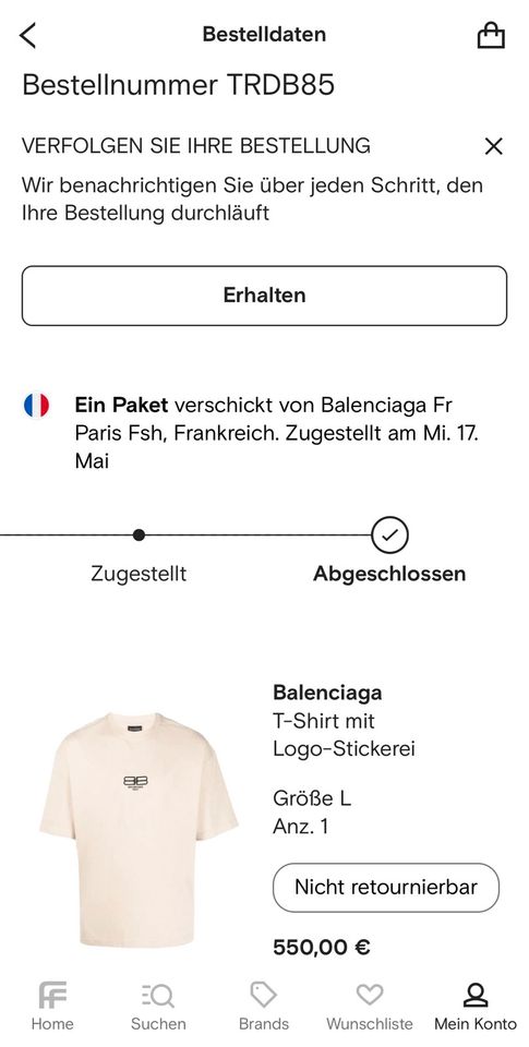 Balenciaga Shirt in Landsberied