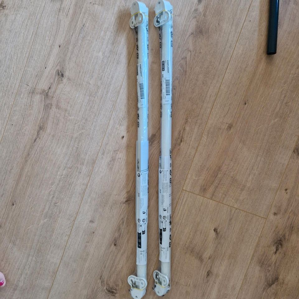 Ikea Komplement Stangen 75 cm 2 Stück neu in Lauenförde