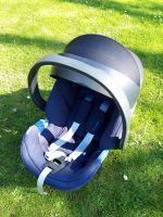 Babyschale Cybex Aton 5 blau Babytrage Kindersitz Brandenburg - Oranienburg Vorschau