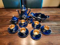 Service, Kaffeeservice, 16-teilig, blau/gold Sachsen-Anhalt - Lutherstadt Wittenberg Vorschau