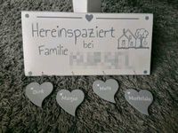 ✨HOLZ DEKO Türschild Geschenk Richtfest Hochzeit✨ Schleswig-Holstein - Ostenfeld (Husum) Vorschau