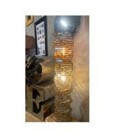Kare Design B- Ware Steh Lampe Doppelhelix Glas Gold 115 x 30 cm Niedersachsen - Oldenburg Vorschau