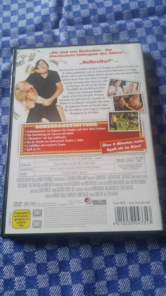 Love Vegas Ashton Kutcher Cameron Diaz DVD Film in Emsbüren