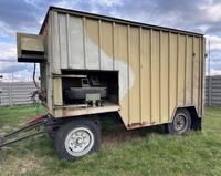 Kühlanhänger NVA DDR Anhänger Oldtimer Bauwagen Jagd Hühnerstall Niedersachsen - Diepholz Vorschau