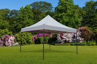 Premium Faltpavillon 4x4m hellgrau Dach wasserdicht Duisburg - Duisburg-Mitte Vorschau