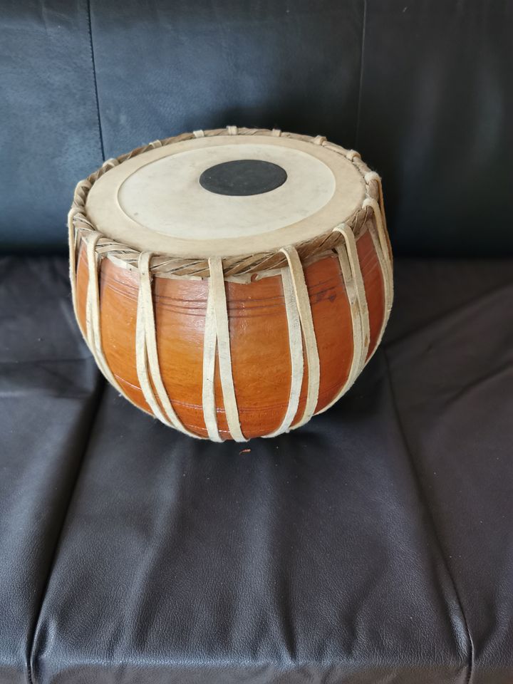 original indische Tabla Trommel aus Keramik in Ober-Ramstadt