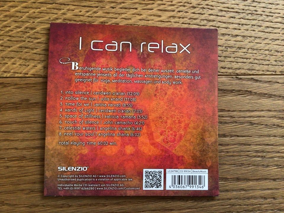 I can relax Meditation CD in Wertheim