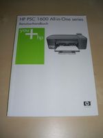 HP PSC 1600 All-in-One Series Druckerkombi Bedienungsanleitung Nordrhein-Westfalen - Remscheid Vorschau