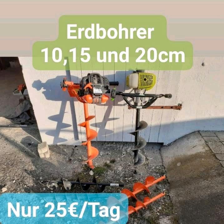 Husqvarna Stampfer Grabenstampfer Frosch Wacker "ZU VERMIETEN" in Aholfing